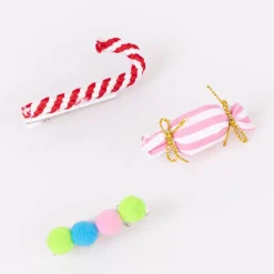 Gingerbread House Hair Clips