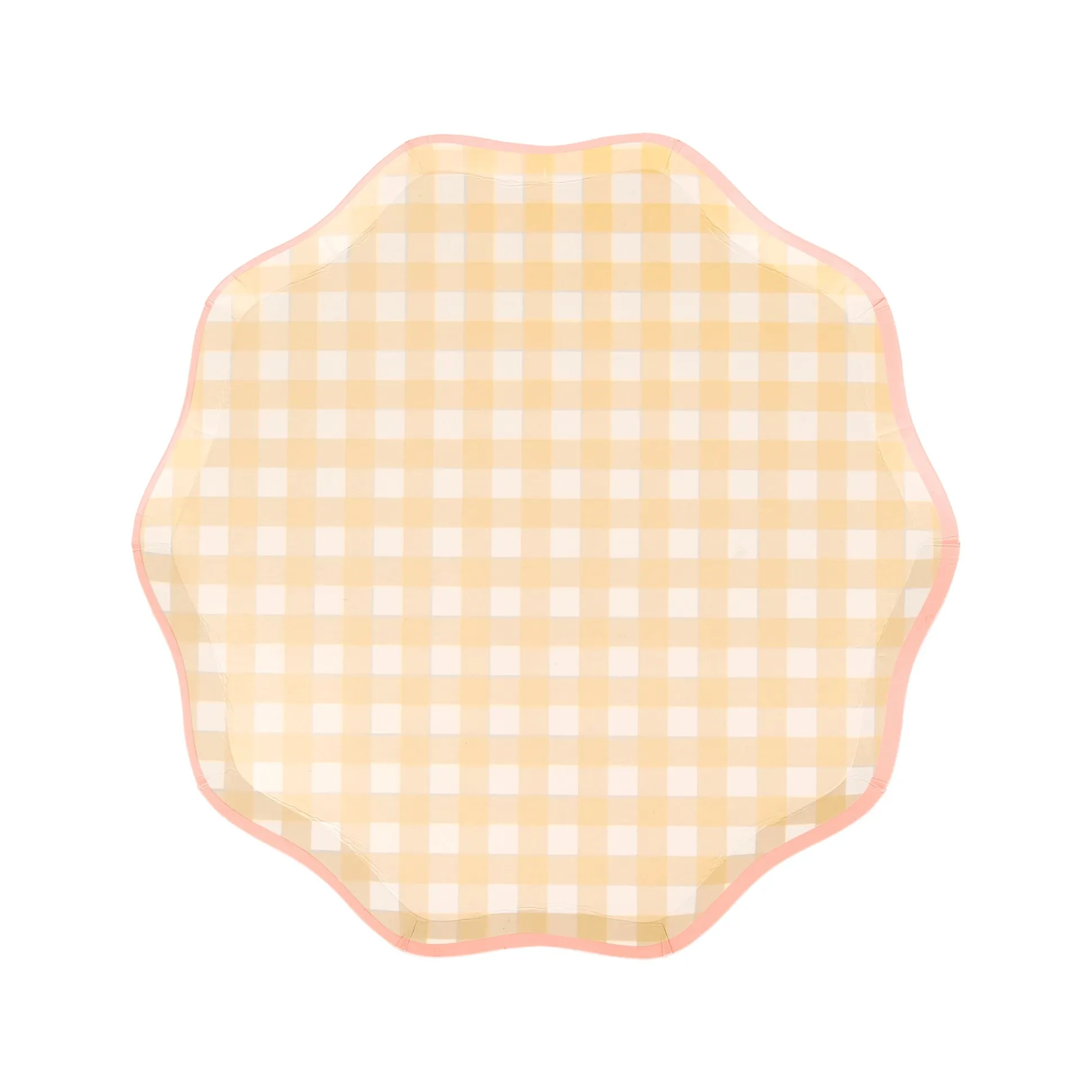 Gingham Side Plates, Assorted Pack of 12