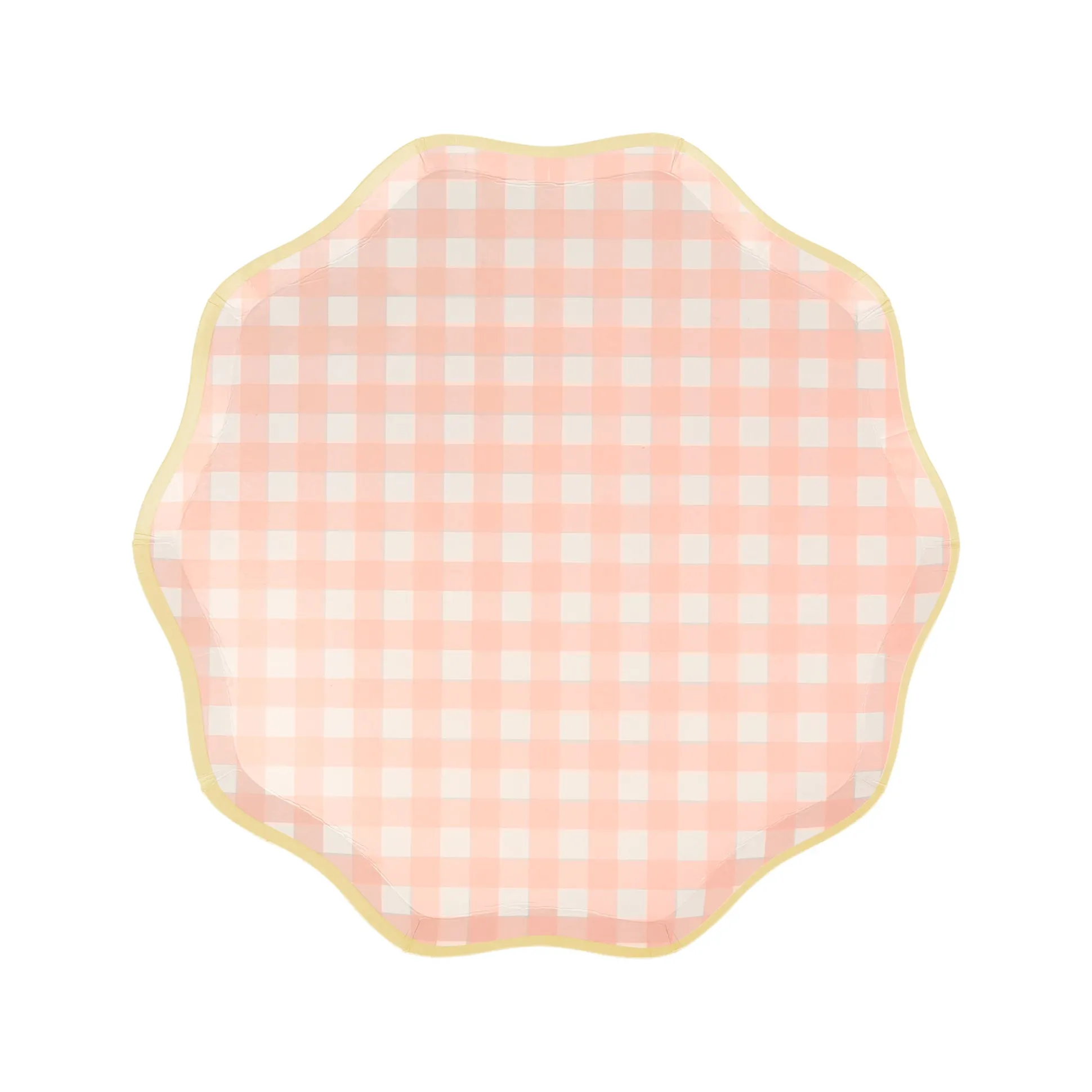 Gingham Side Plates, Assorted Pack of 12