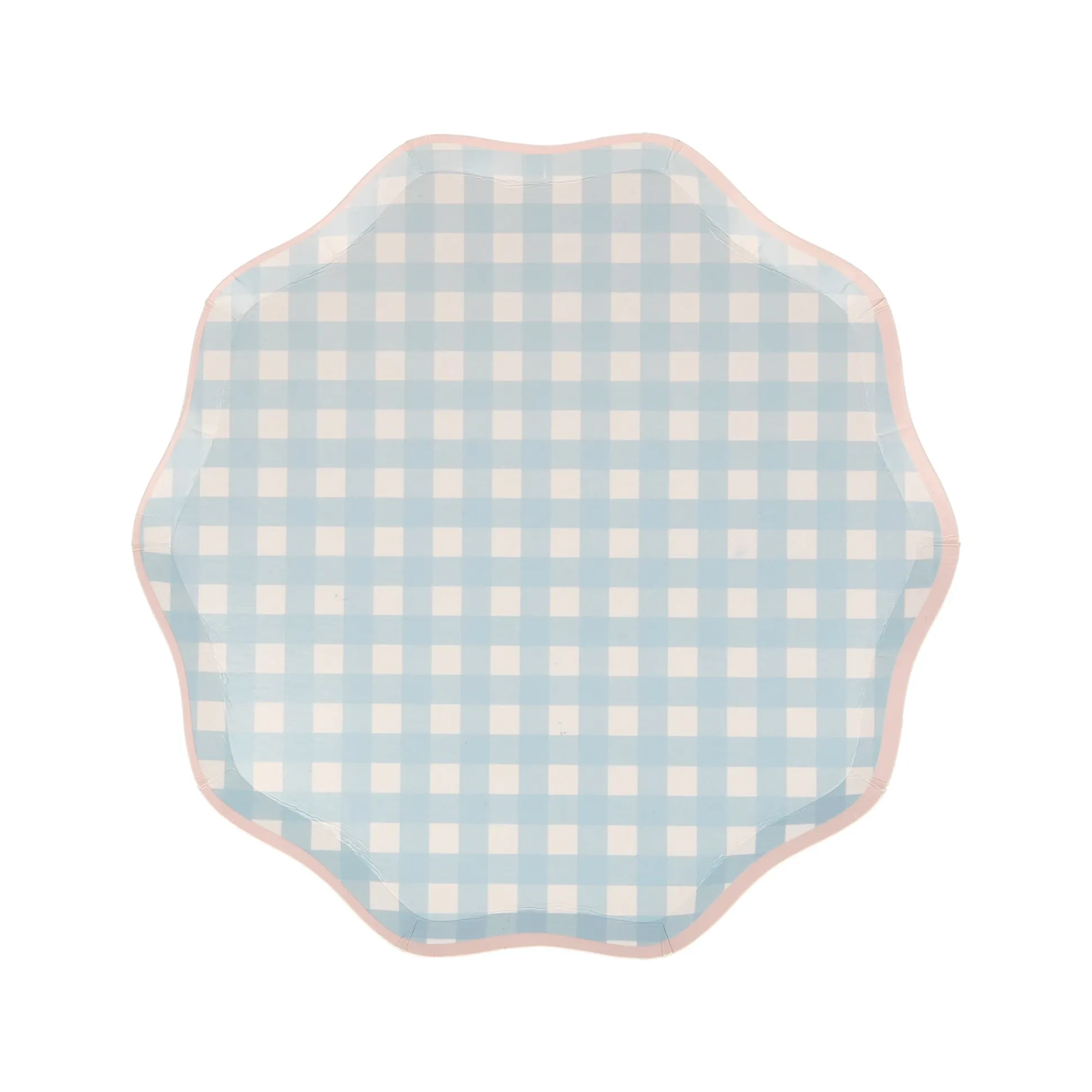 Gingham Side Plates, Assorted Pack of 12
