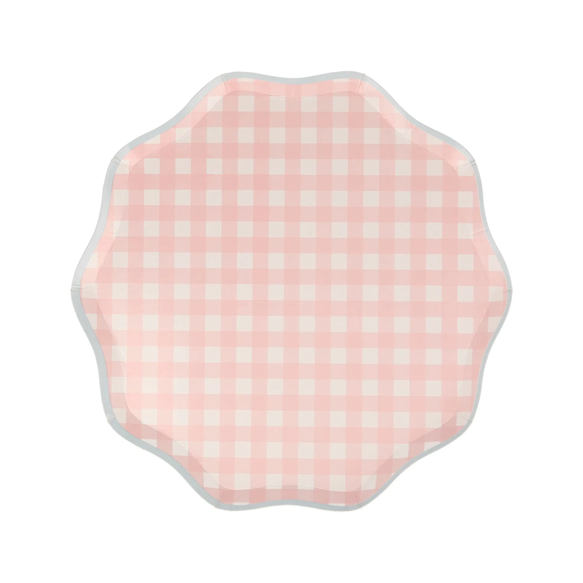 Gingham Side Plates, Assorted Pack of 12
