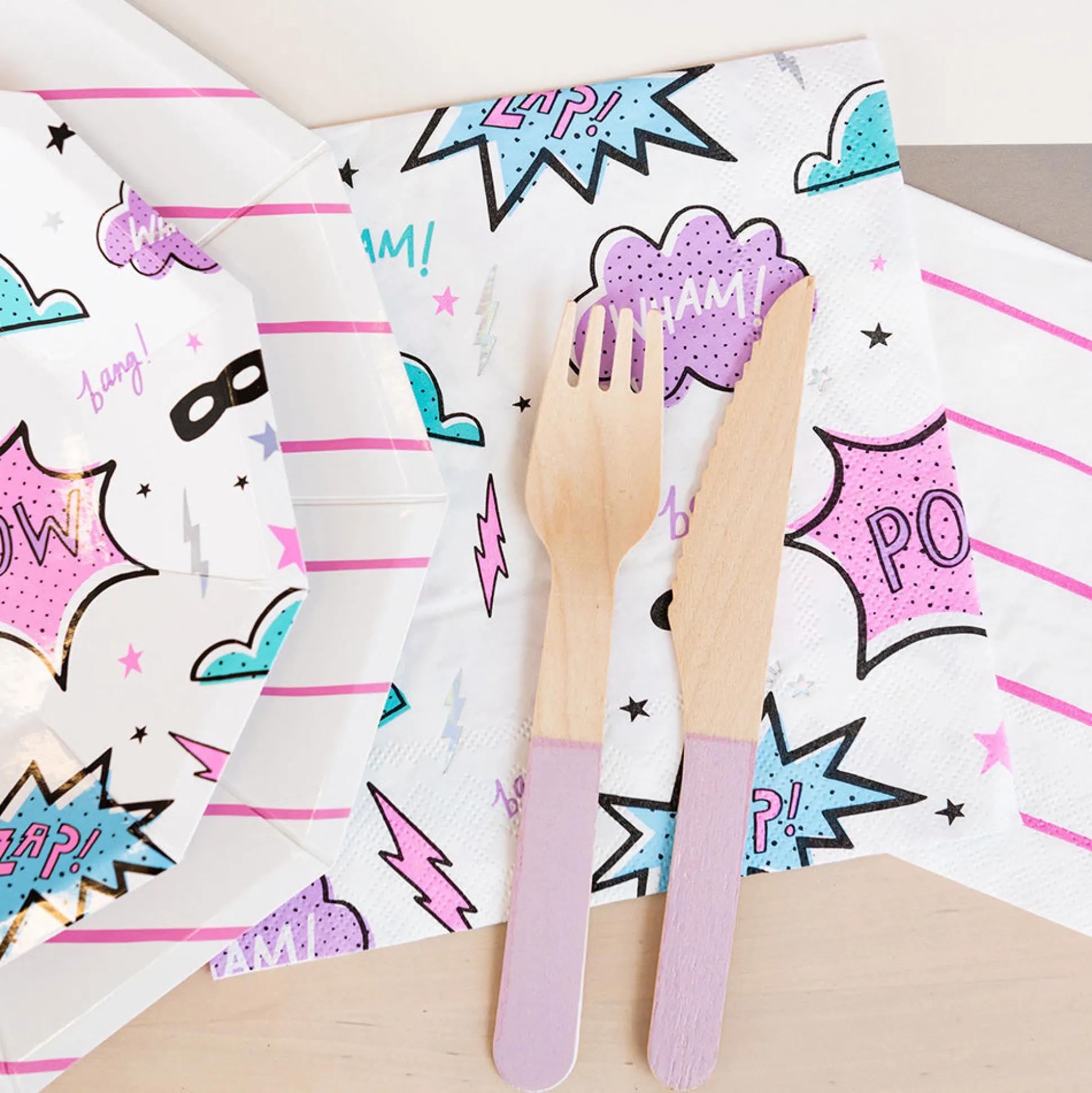 Girl Power Large Napkins, Pack of 16