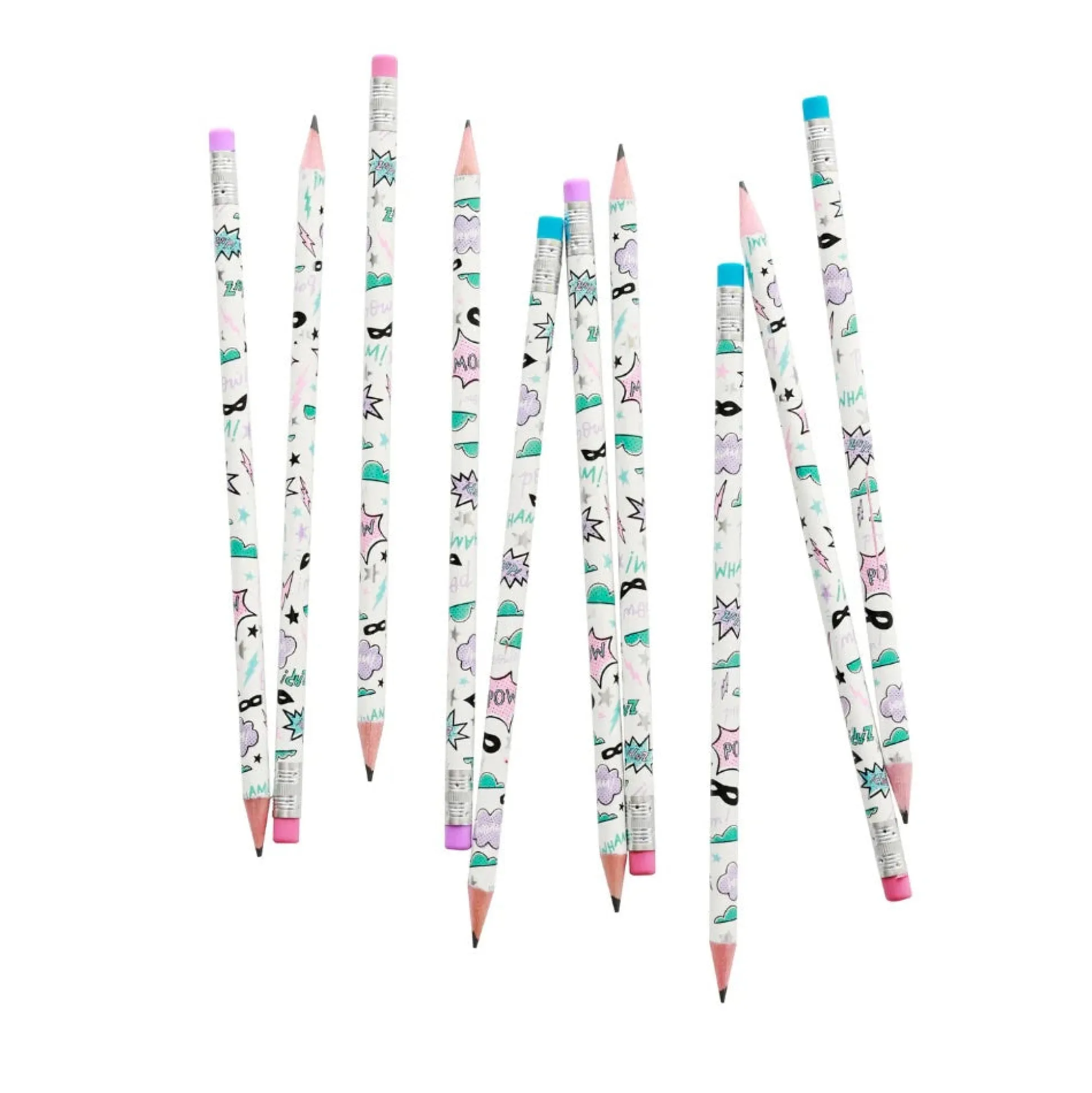 Girl Power Pencil Set, Pack of 10