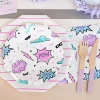Girl Power Small Plates, Pack of 8