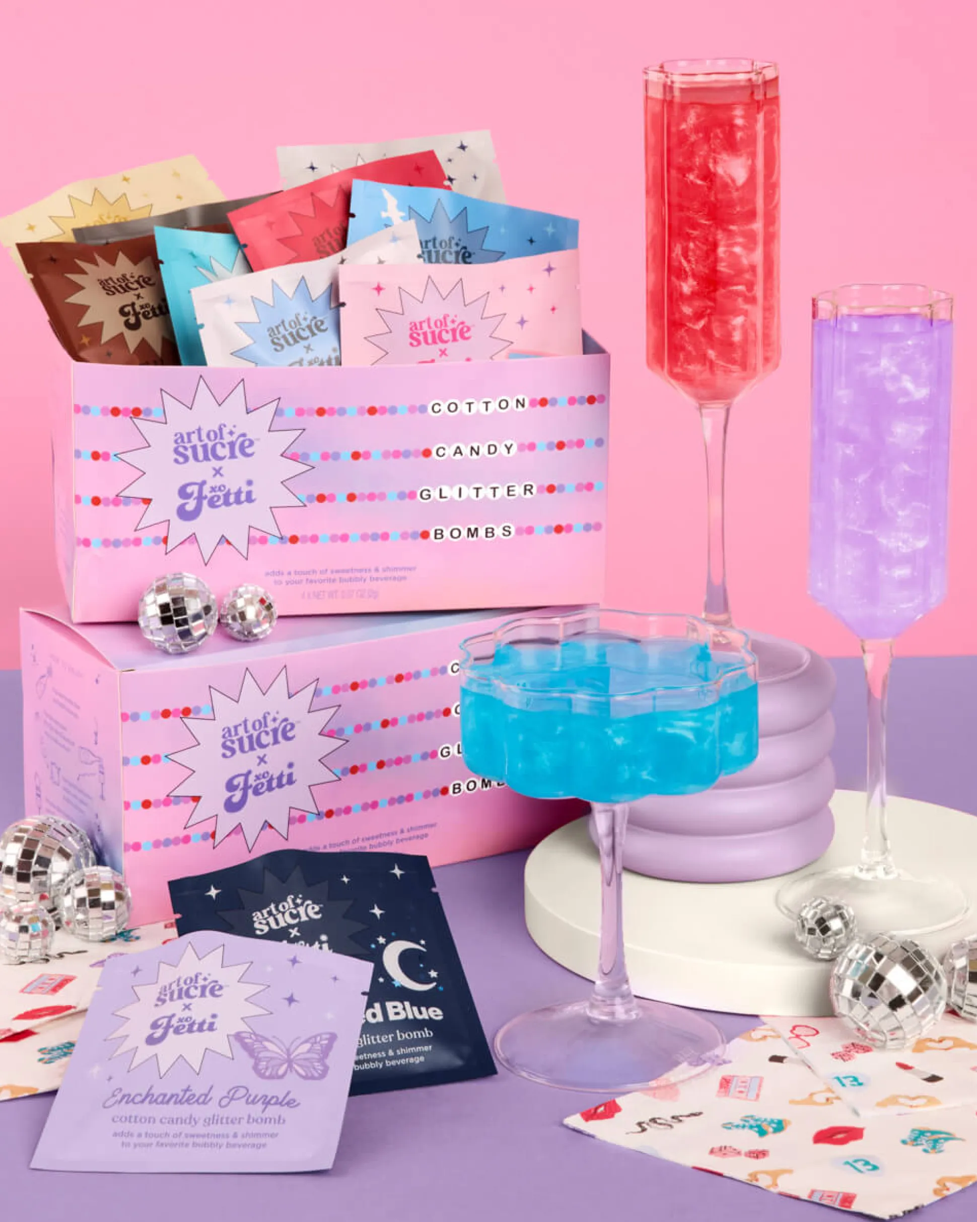 Glitter Bomb Era - 11 cotton candy glitter bombs