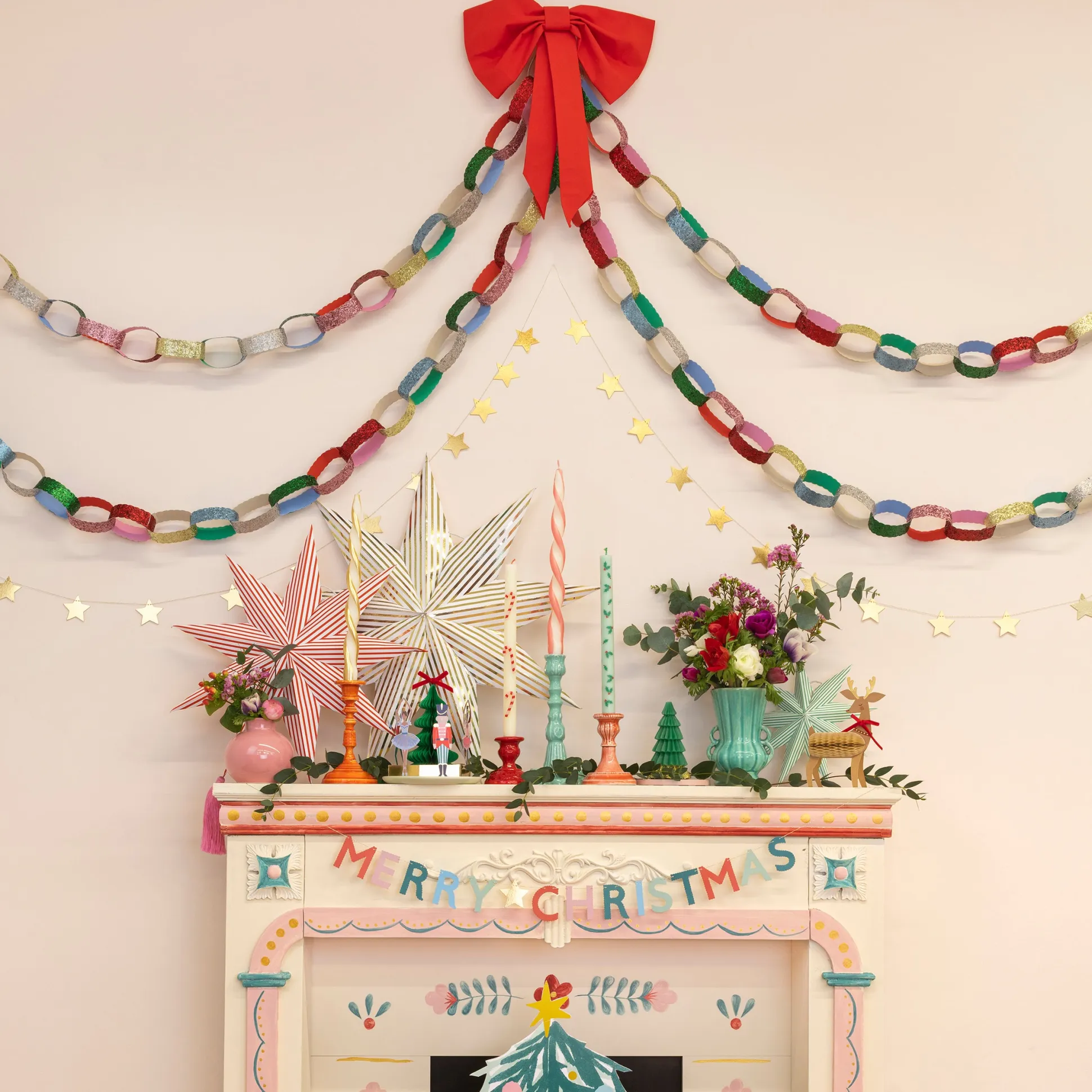 Glitter Paper Chains