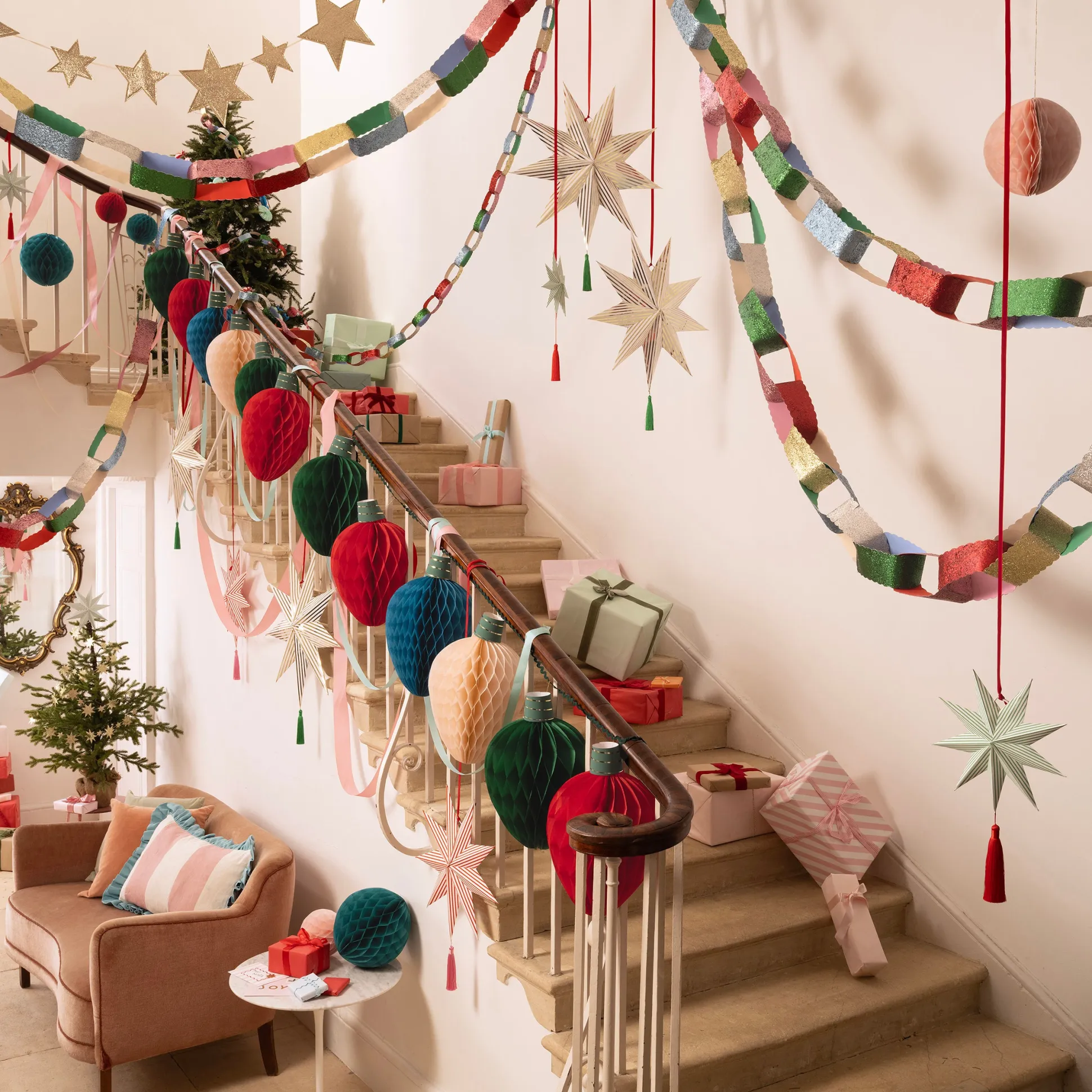 Glitter Paper Chains