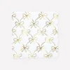 Gold Bow Large Napkins, Pack of 16