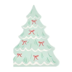 Gold Bow Tree Napkins, Pack of 16