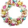 Gold Flocked Wreath