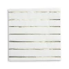 Gold Frenchie Striped Large Napkins, Pack of 16