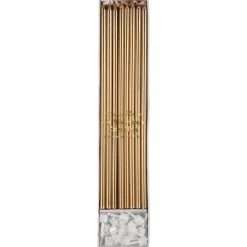 Gold Long Candles