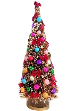 Gold Tinsel Town Large Tree