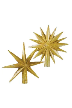 Gold Tree Topper, Set of 2