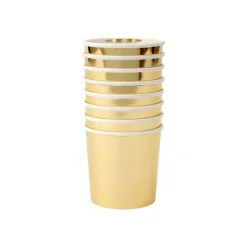 Gold Tumbler Cups