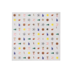 Good Sport Nail Stickers, Pack of 100
