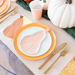 Gourd Dessert Plates, Set of 8