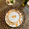 Grazer Hors d'Oeuvres Plate Set - set of 12