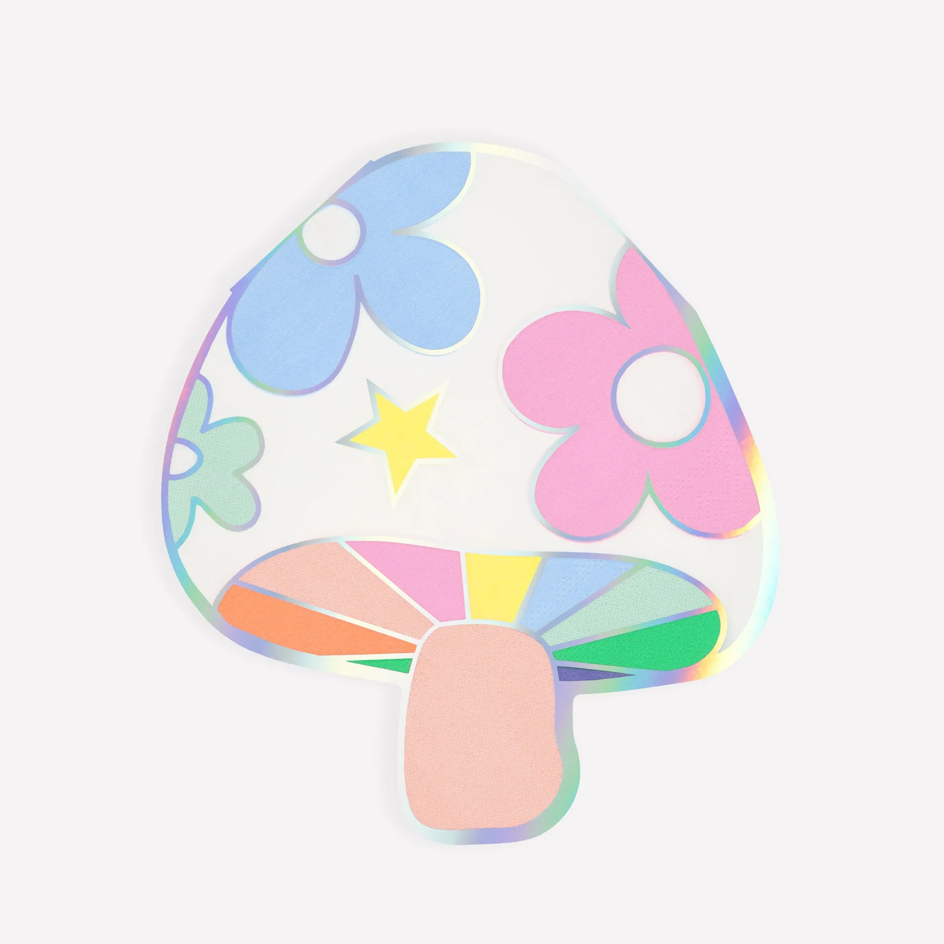 Groovy Mushroom Napkins (x 16)