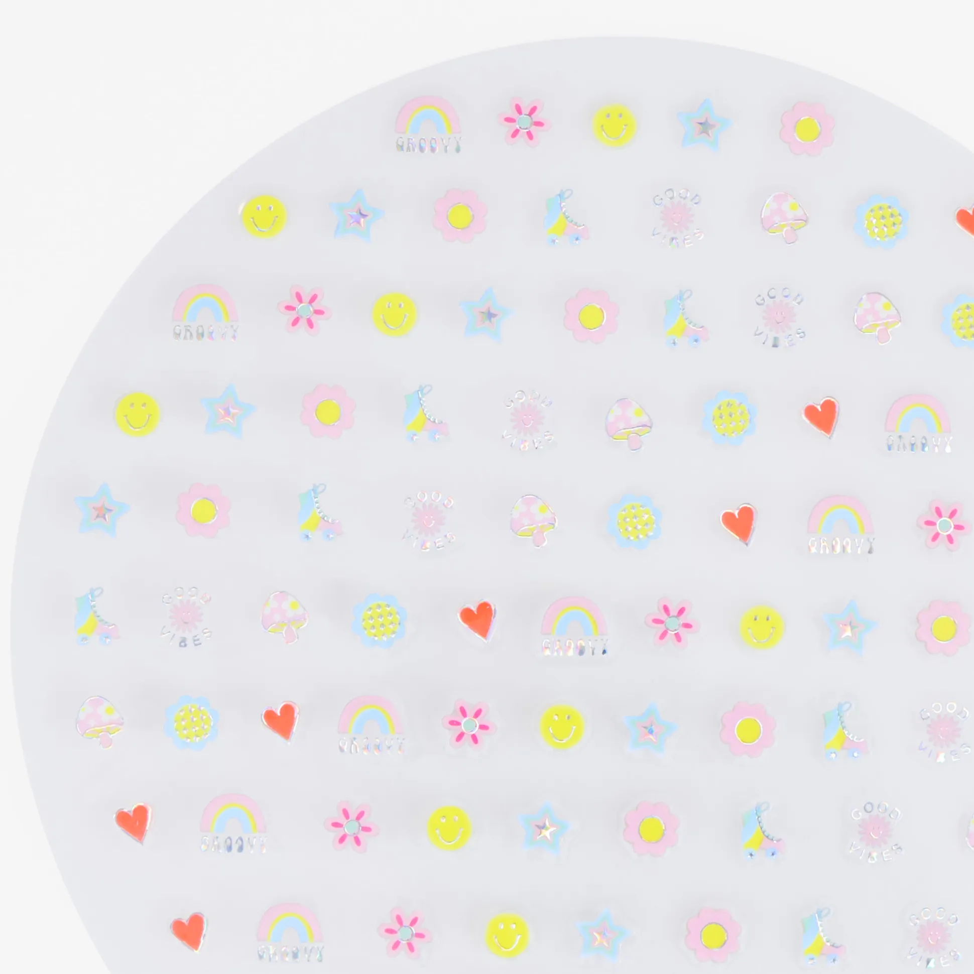 Groovy Nail Stickers (x 200)