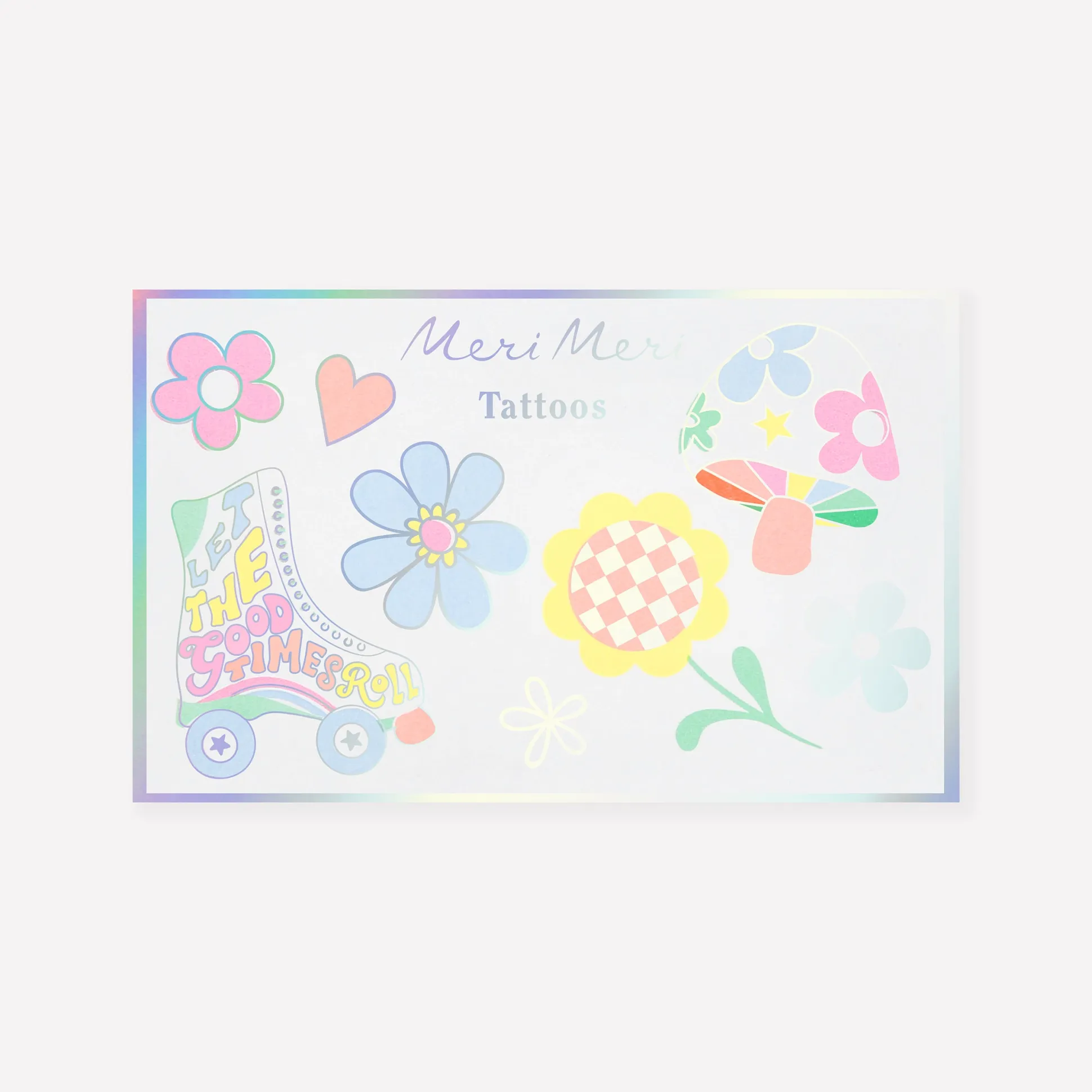 Groovy Temporary Tattoos