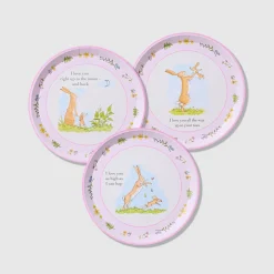 Guess How Much I Love You Pink Large Plates, Set of 10