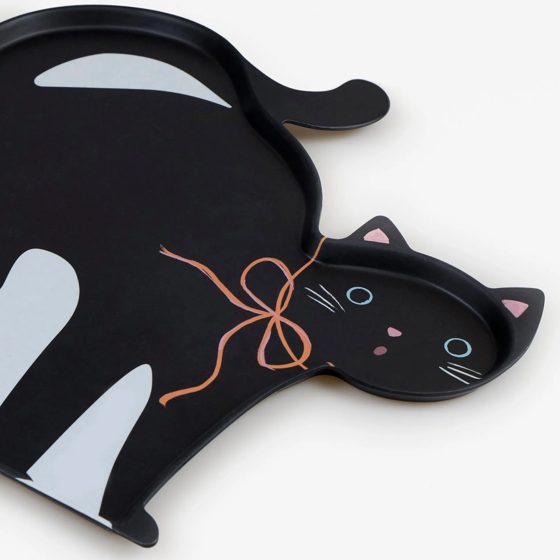 Halloween Cat Reusable Platter