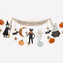 Halloween Characters Garland Set