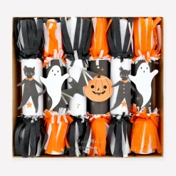 Halloween Fringe Crackers, Pack of 6