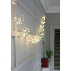 Hanging Starburst Chain Light, Set of 3