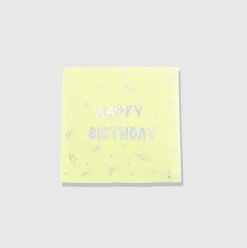 Happy Birthday Large Napkins, Pack of 25