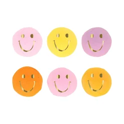 Happy Face Icons Surprise Balls, Pack of 6