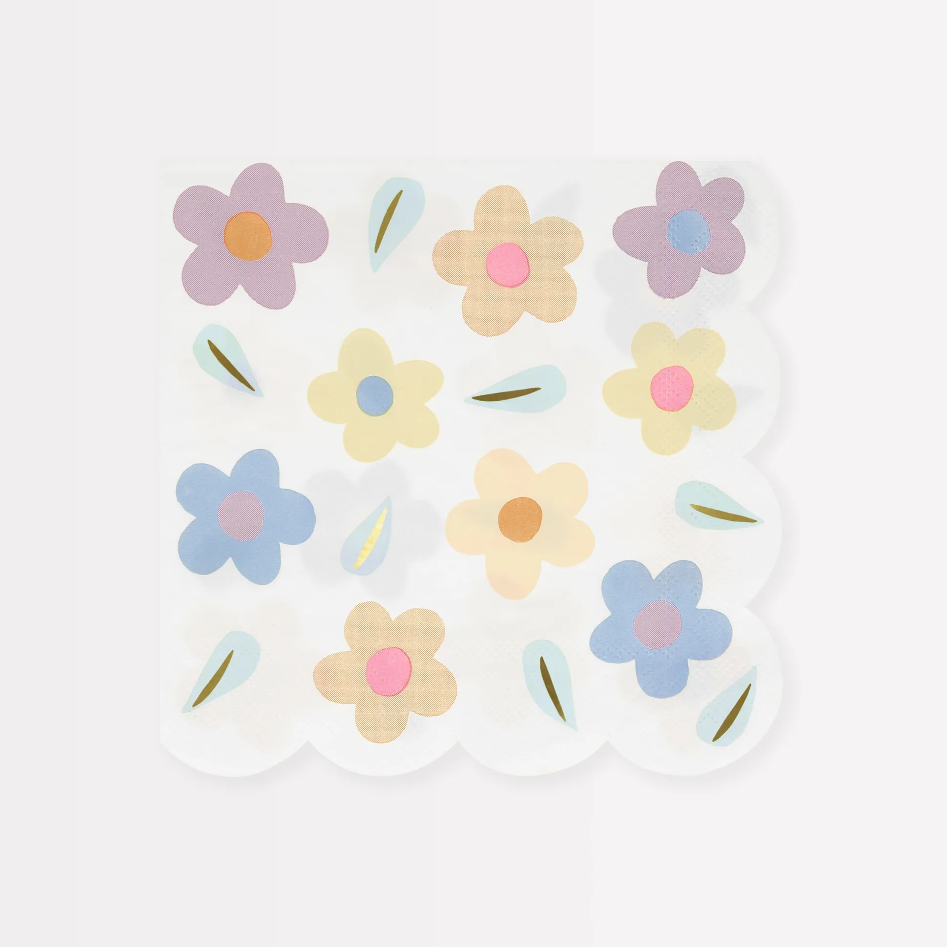 Happy Flowers Large Napkins