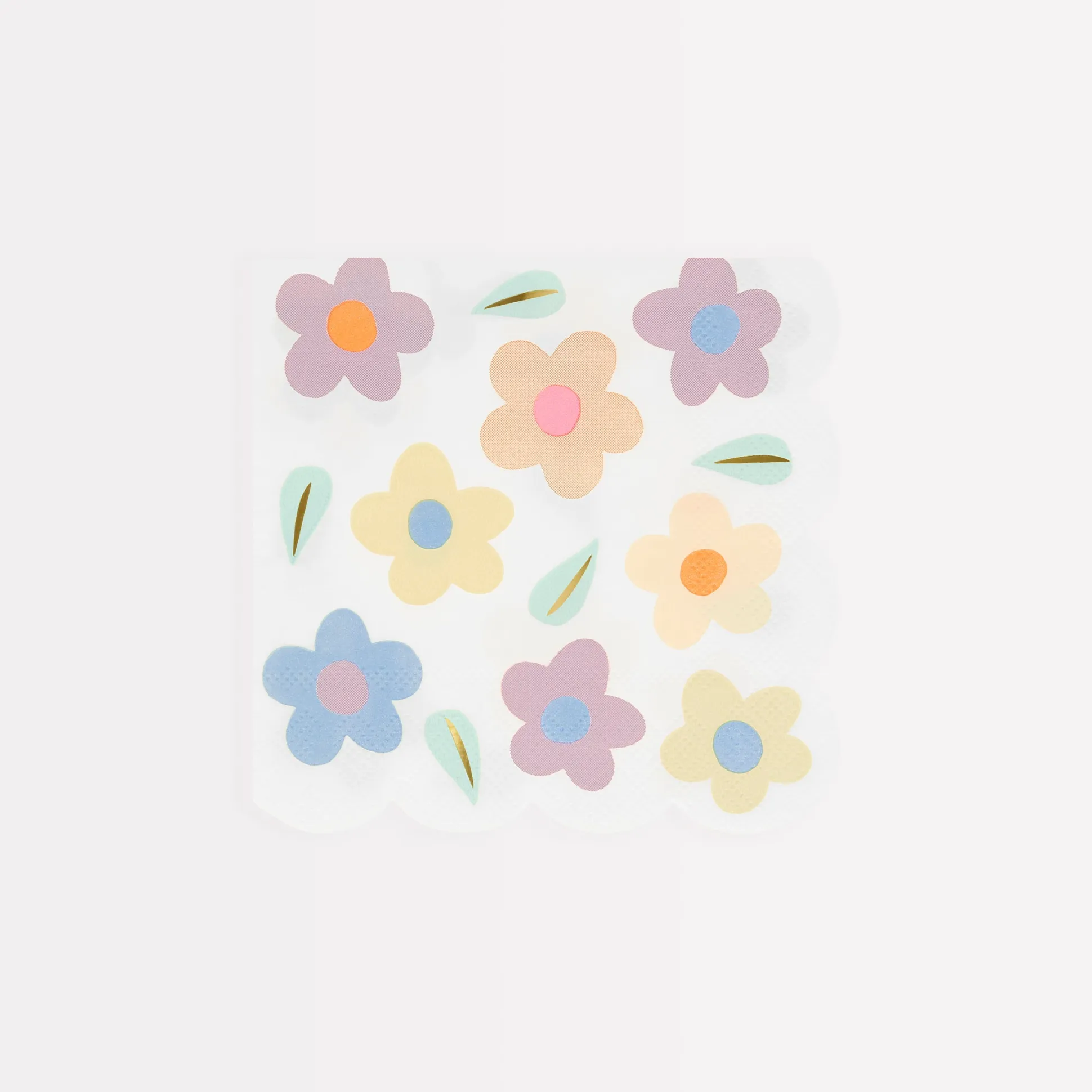 Happy Flowers Small Napkins