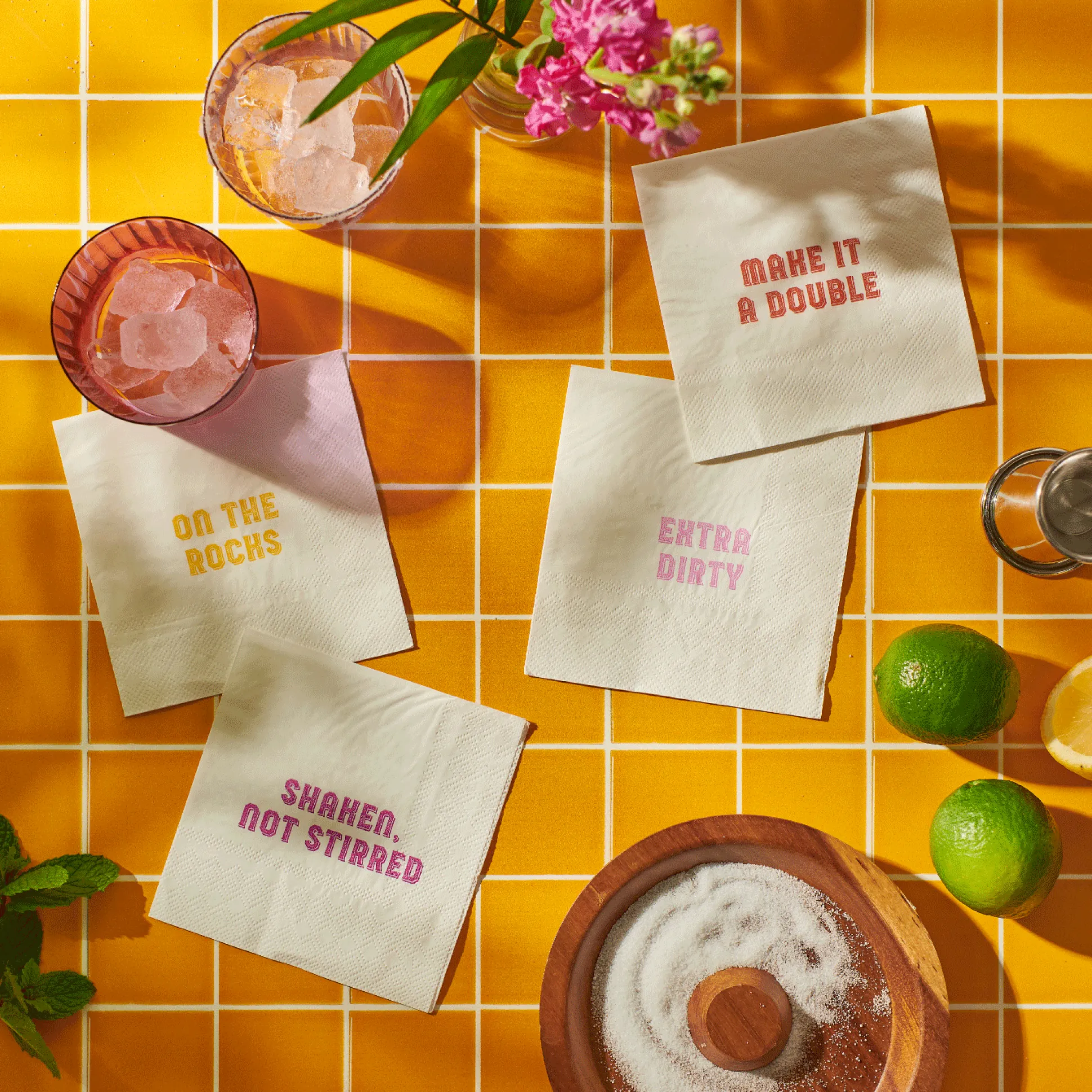 Happy Hour Cocktail Napkins (25 per pack)