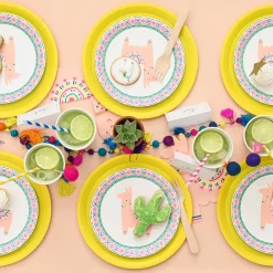 Happy Llama Small Plates (10 per pack)