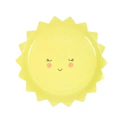 Happy Sun Small Plates, Pack of 8