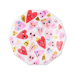 Heartbeat Gang Small Plates, Pack of 8