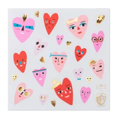 Heartbeat Gang Sticker Set, Pack of 4