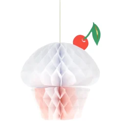 Honeycomb Cupcake Decorations (x 4)