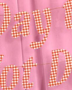 Hot Dog Banner - printed paper banner