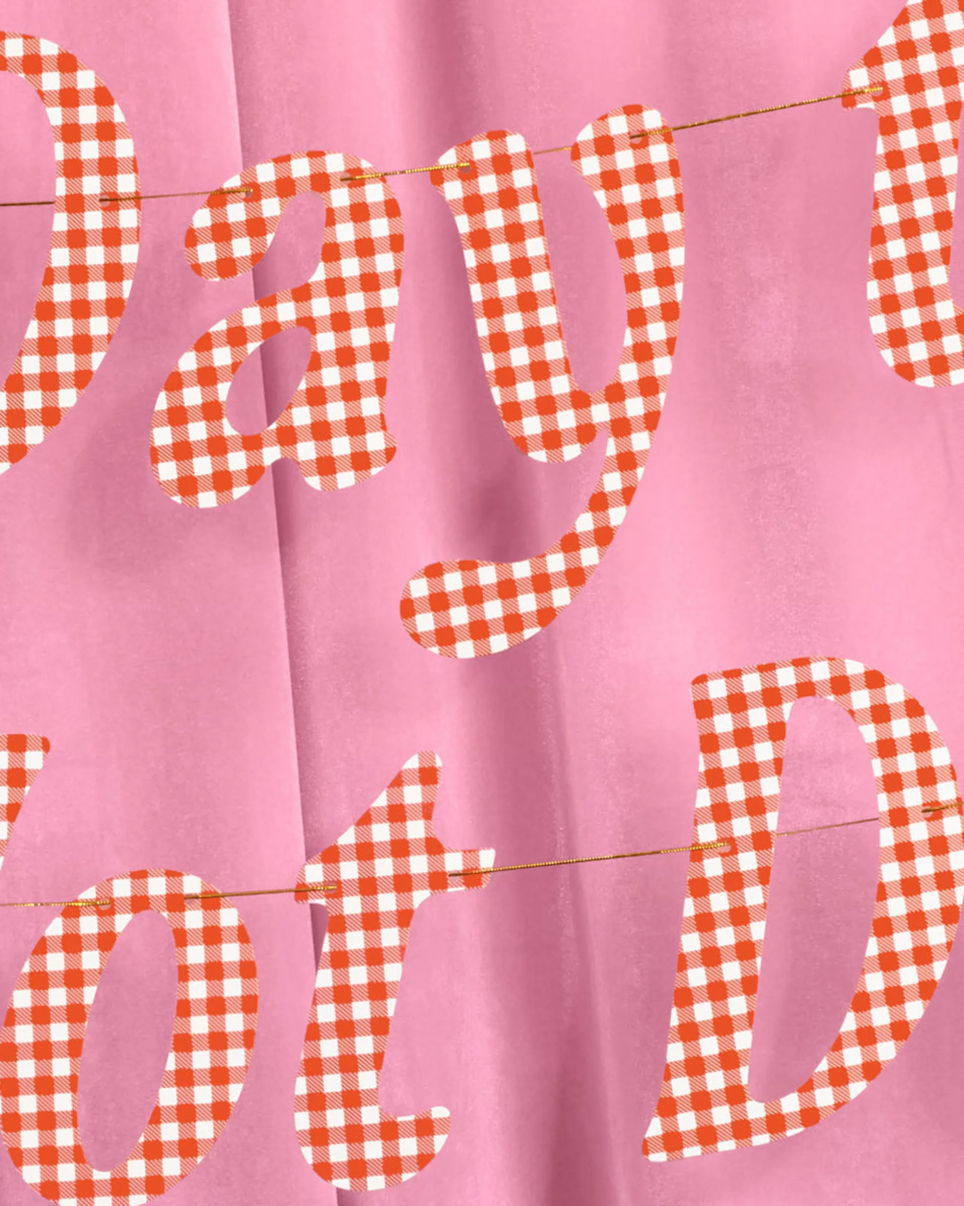 Hot Dog Banner - printed paper banner