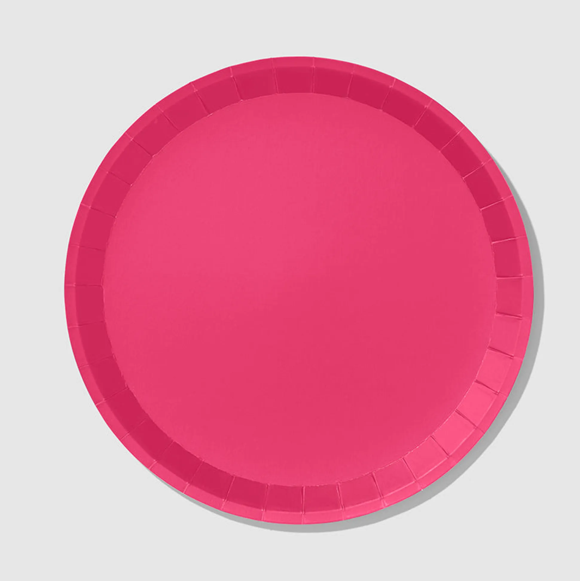 Hot Pink Classic Large Plates (10 per pack)