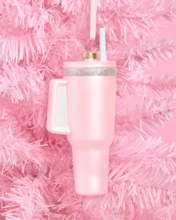 Hydration Queen Ornament - pearl pink ornament