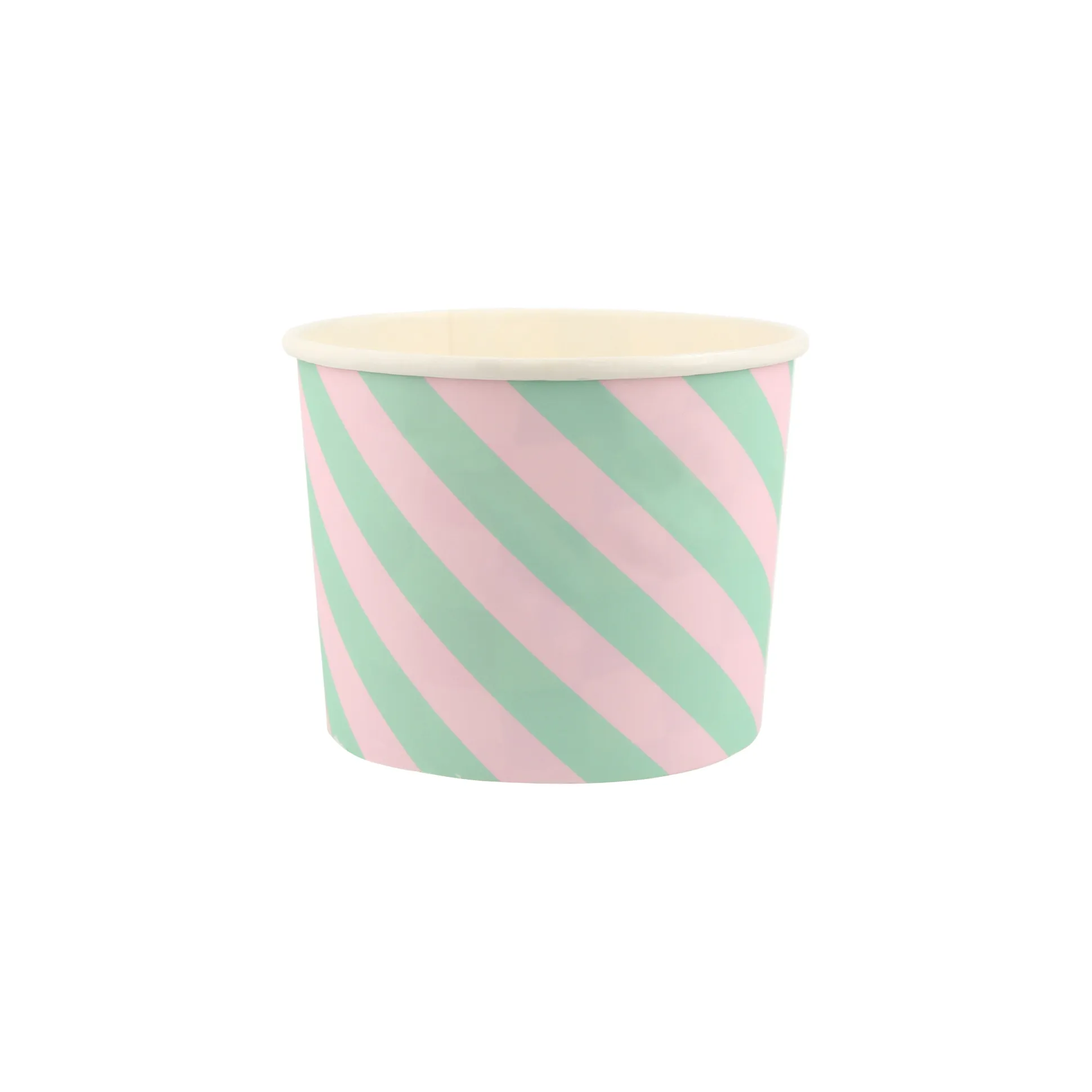 Ice Cream Tubs & Spoons, Pack of 12