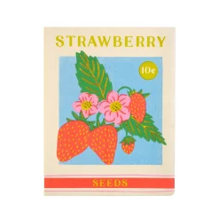 In Bloom Strawberry Seed Packet Large Napkins