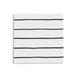 Ink Frenchie Striped Petite Napkins, Pack of 16