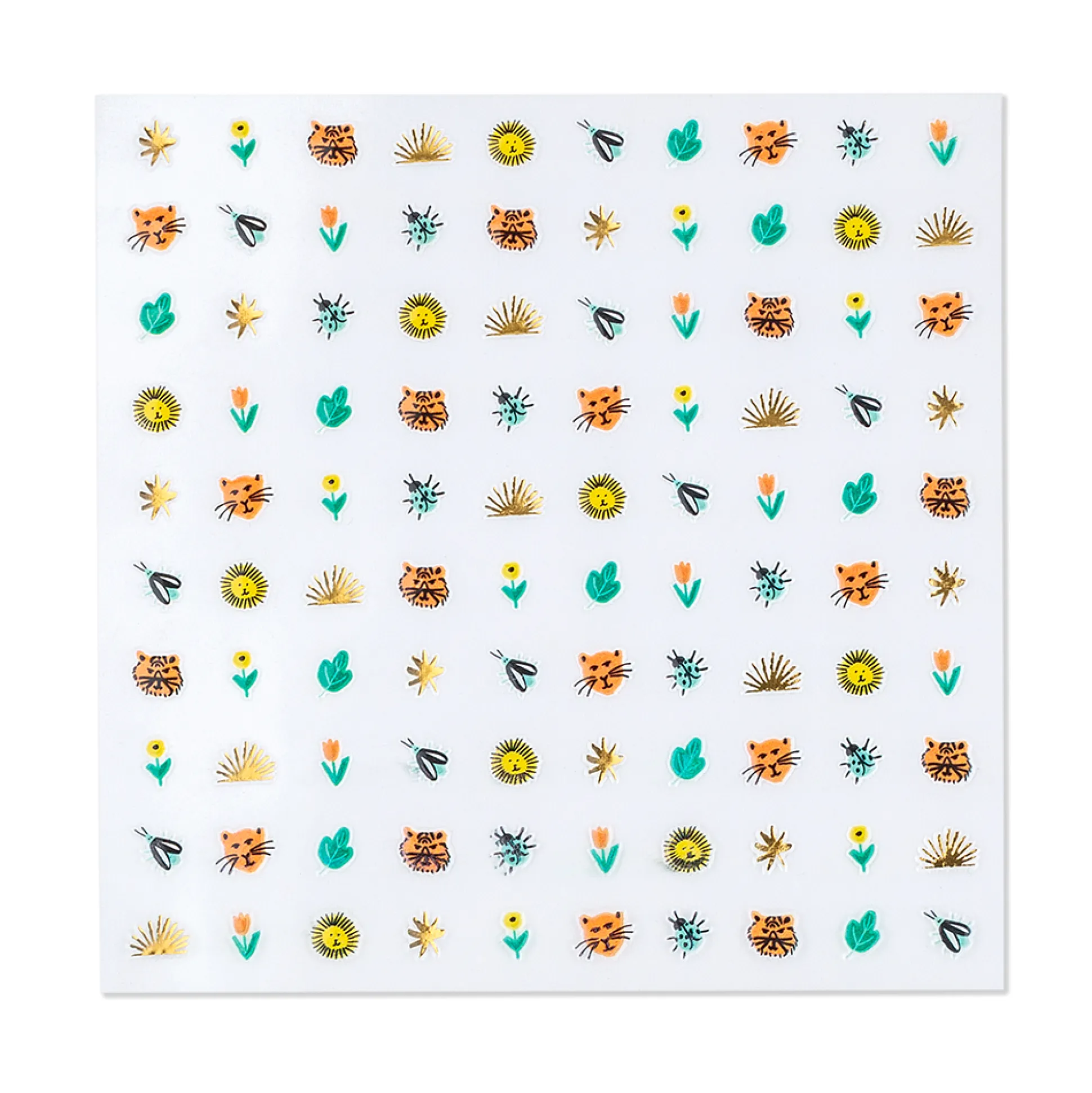 Into the Wild Nail Stickers, Pack of 100