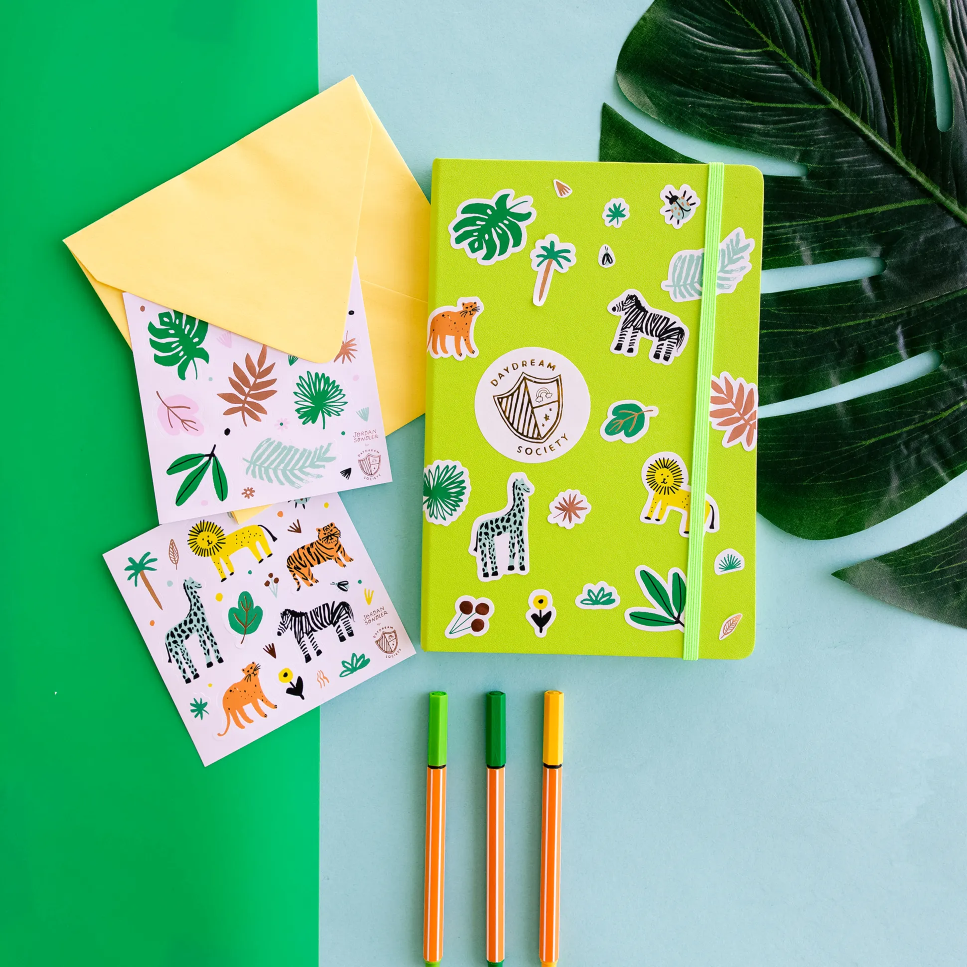 Into the Wild Sticker Set, Pack of 4
