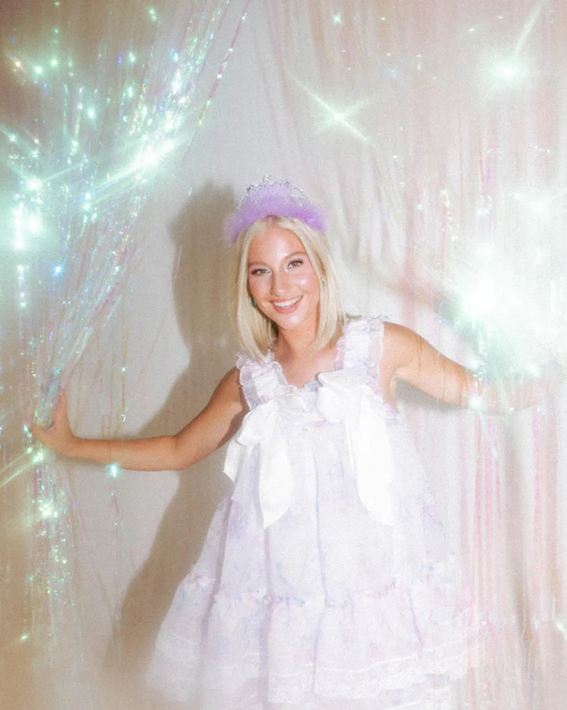 Iridescent Curtain - Iridescent Foil Curtain